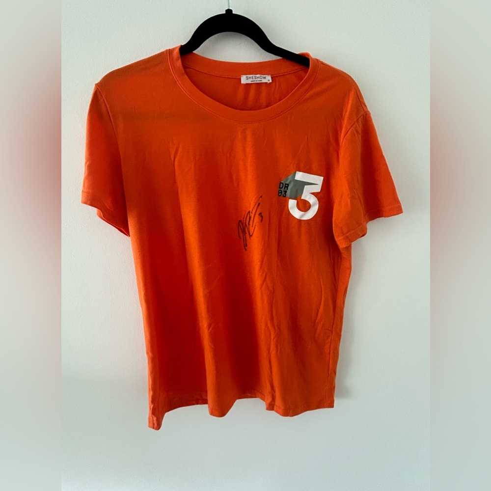 Signed Daniel Ricciardo Shirt